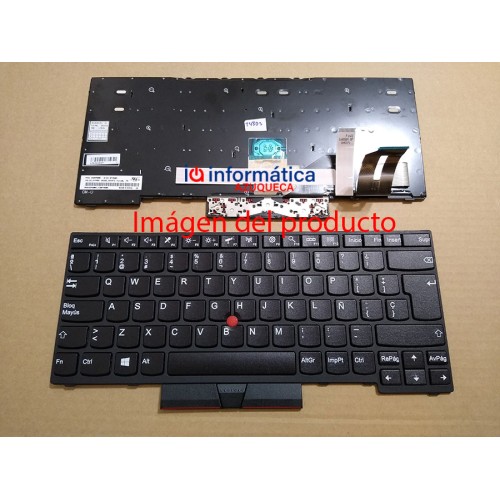 Teclado portátil Lenovo ThinkPad T480s, T490, E490, L480, L490, L380, L390, L380 Yoga, L390 Yoga, E490, E480 español España,